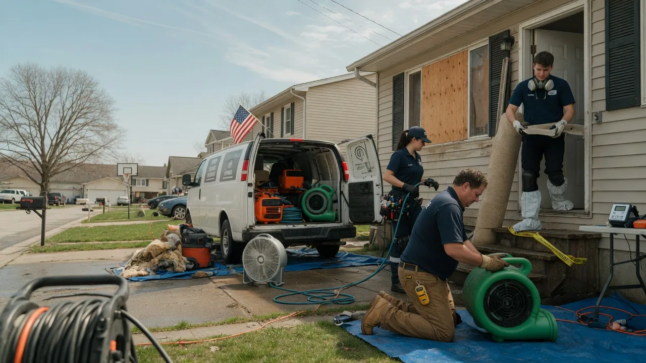 Water Damage Restoration in Ada, OH near me